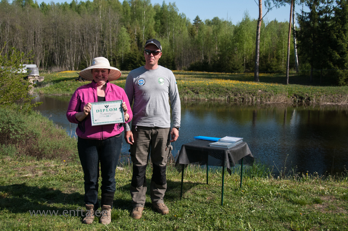 category Springer III place Ingrid Reinu, 50 points out of 99